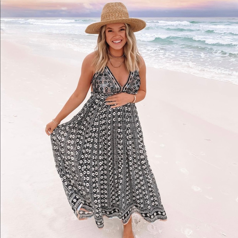 Free People Good Vibes Midi Dress